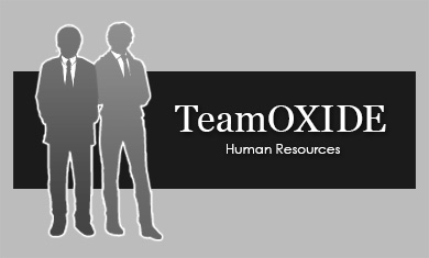 Team oxide, humen resources